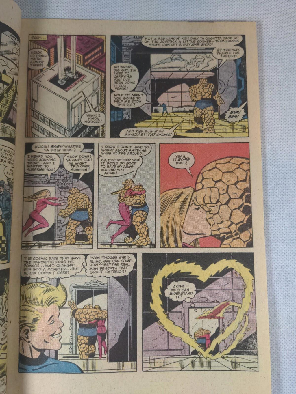 Marvel Comics Two-In-One The Thing And Jocasta # 92 October 1982