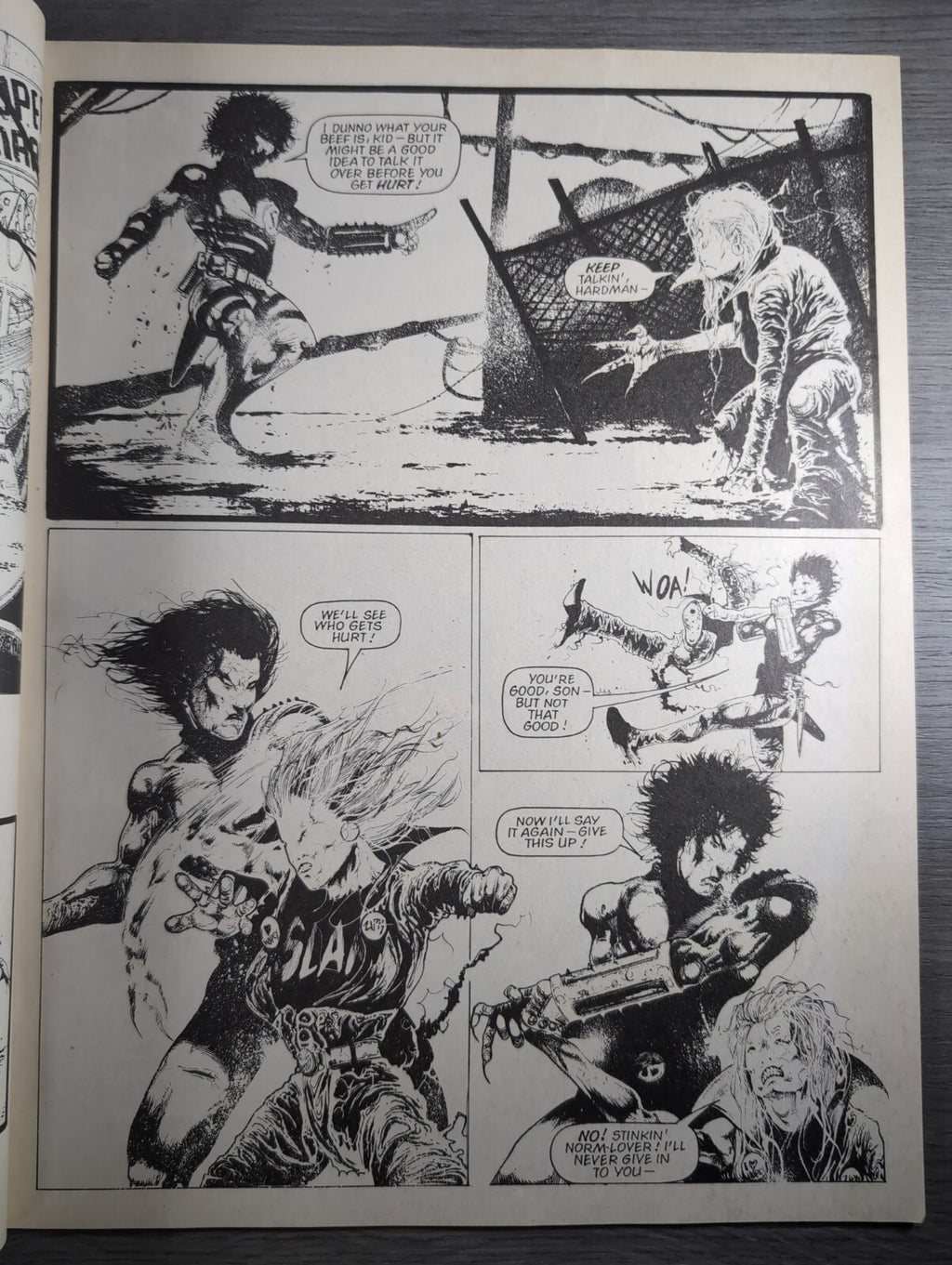 2000AD Prog 620 Featuring Judge Dread Comic 1st April 1989 Vintage Retro Comic