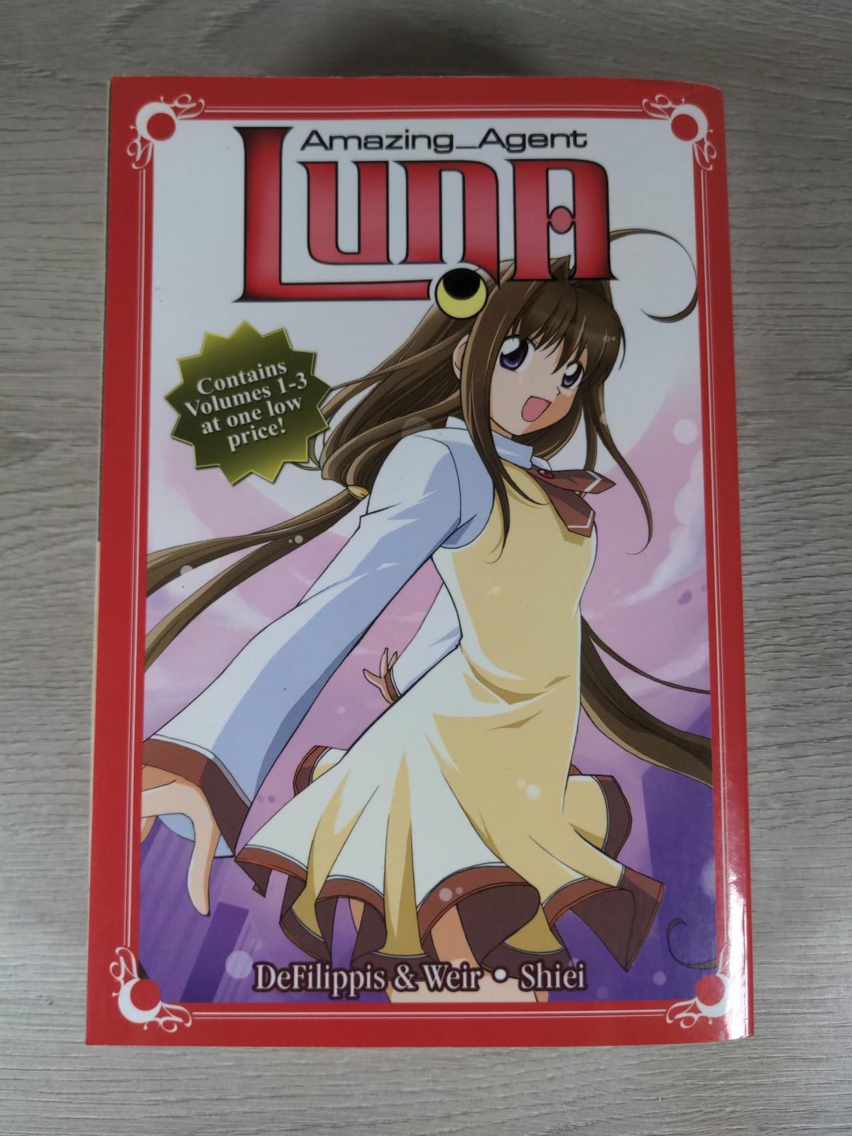 Amazing Agent Luna Volumes 1-3 Graphic Novel Manga Paperback Book 2008