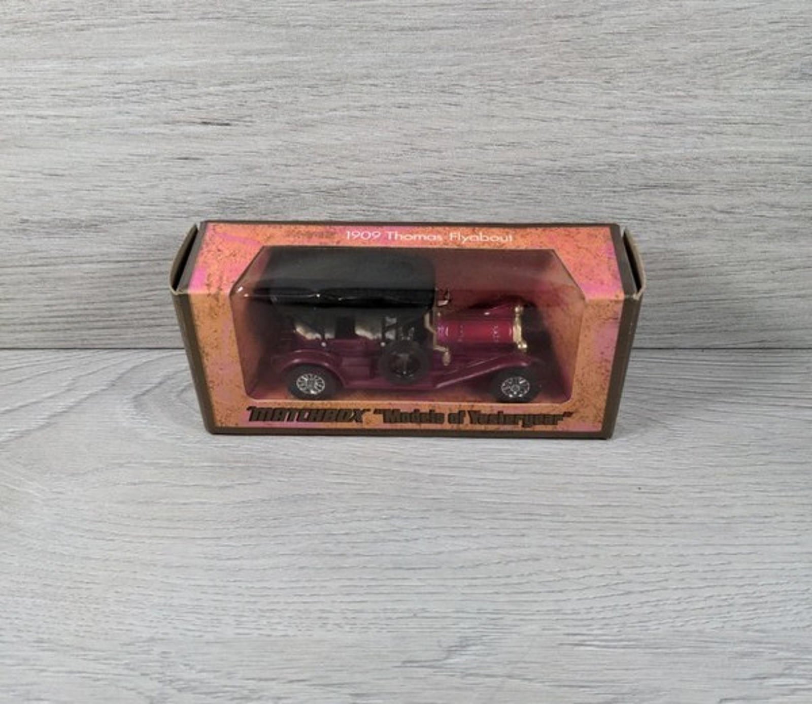 Matchbox Models Of Yesteryear Y-12 1909 Thomas Flyabout Diecast Car