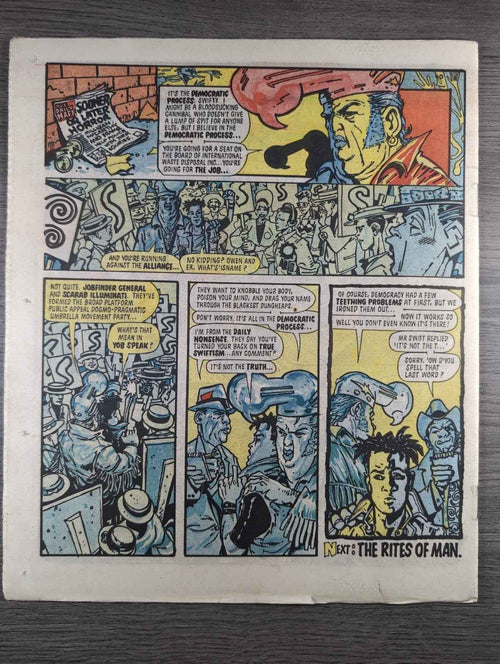 2000AD Prog 486 Featuring Judge Dread Comic Date 6th Sep 1986  Retro Comics