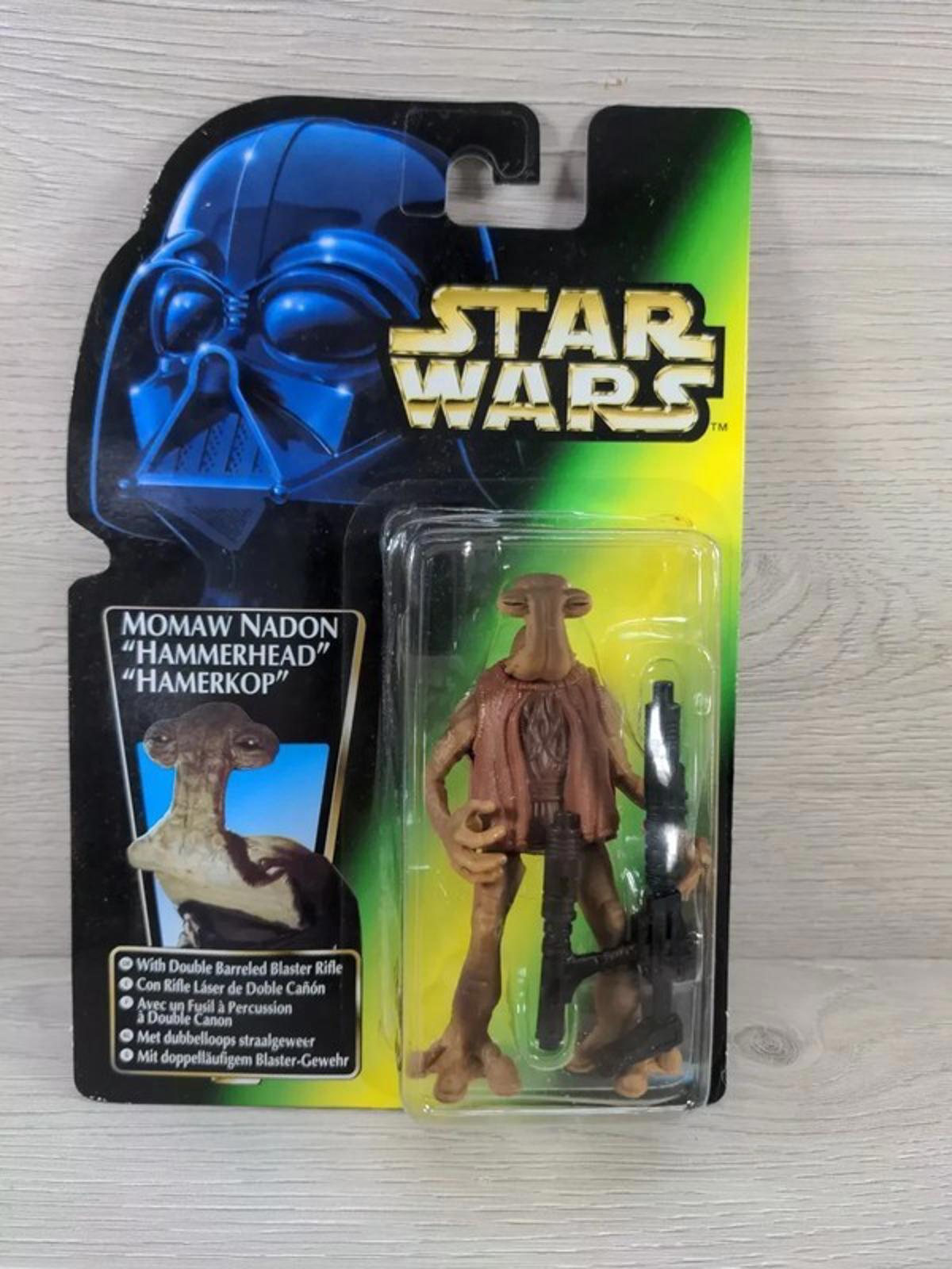 Kenner Star Wars Mowmaw Nadon "Hammer Head" Figure 1997 Sealed Blister Pack