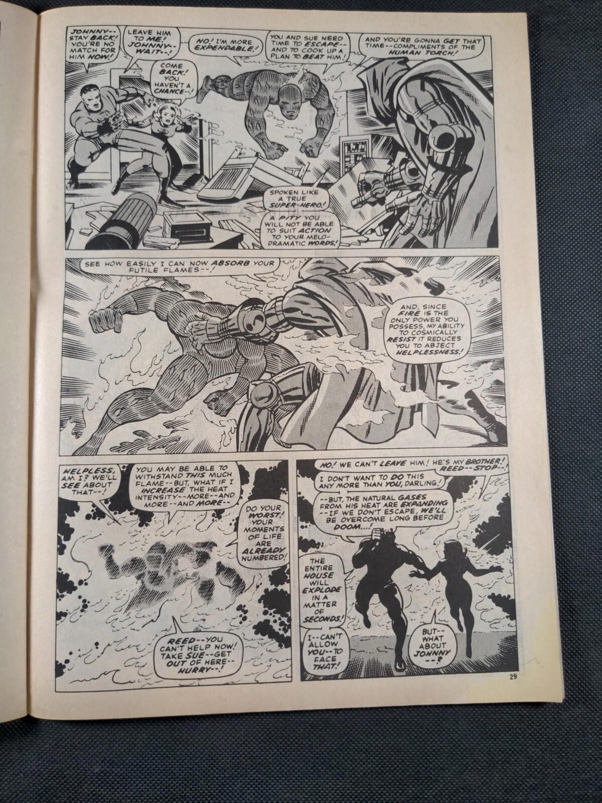 Mighty World of Marvel Issue No 124 February 1975 Marvel UK Vintage Comic