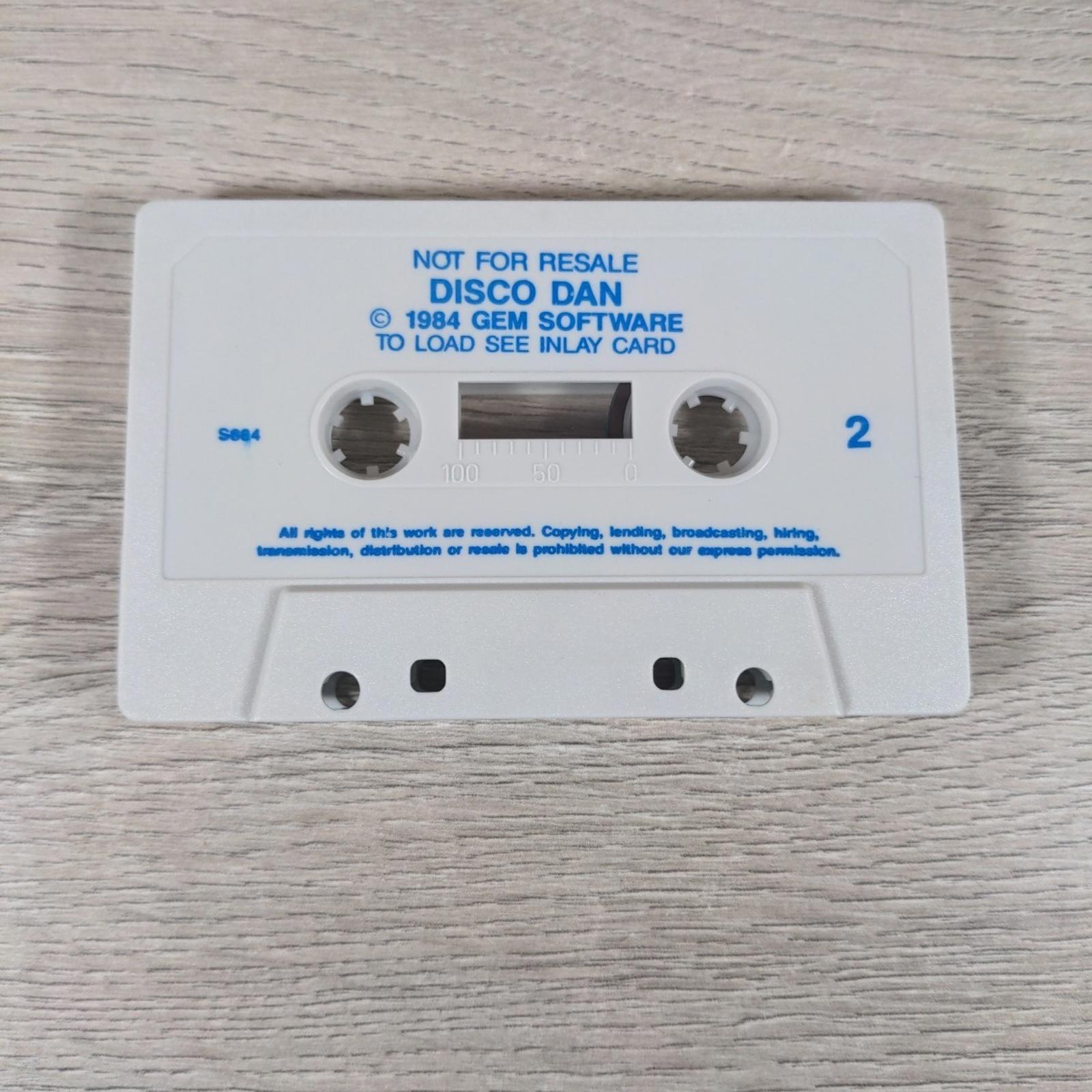 Disco Dan ZX Spectrum Game Cassette Gem Software Tested & Working