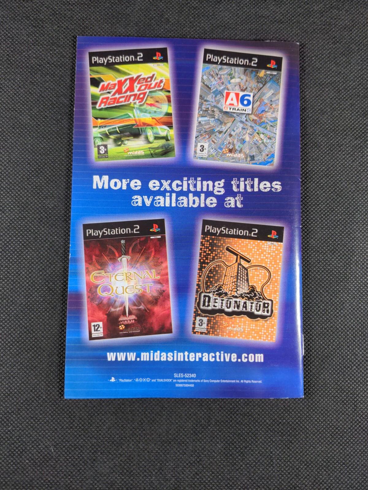 Rollercoaster World  PlayStation 2 PS2 Game PAL Region Age 3+