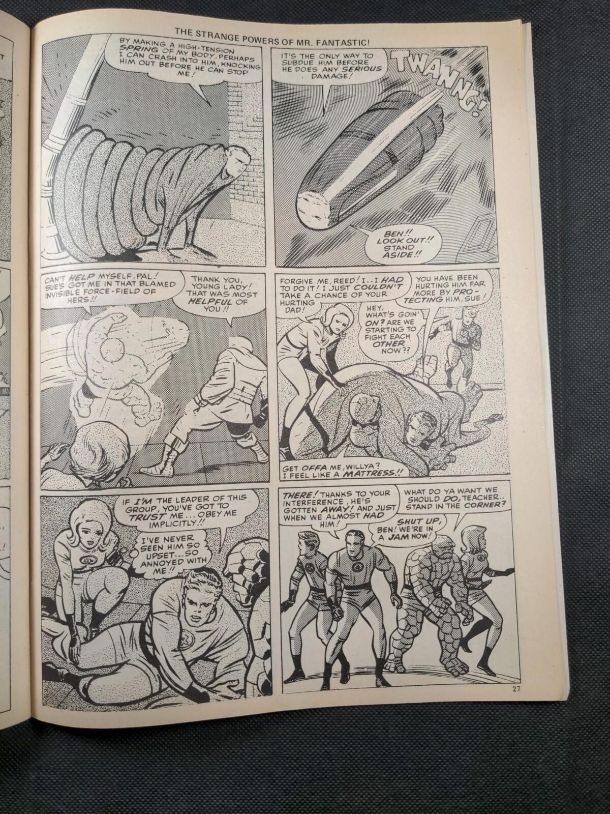 Mighty World of Marvel Issue No 70 February 1974 Marvel UK Vintage Comic