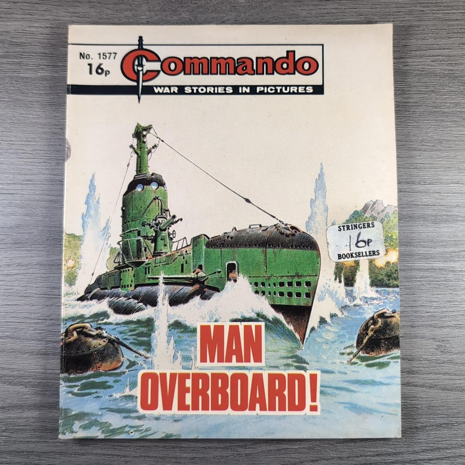 Commando Comic Issue Number 1577 Man Overboard!