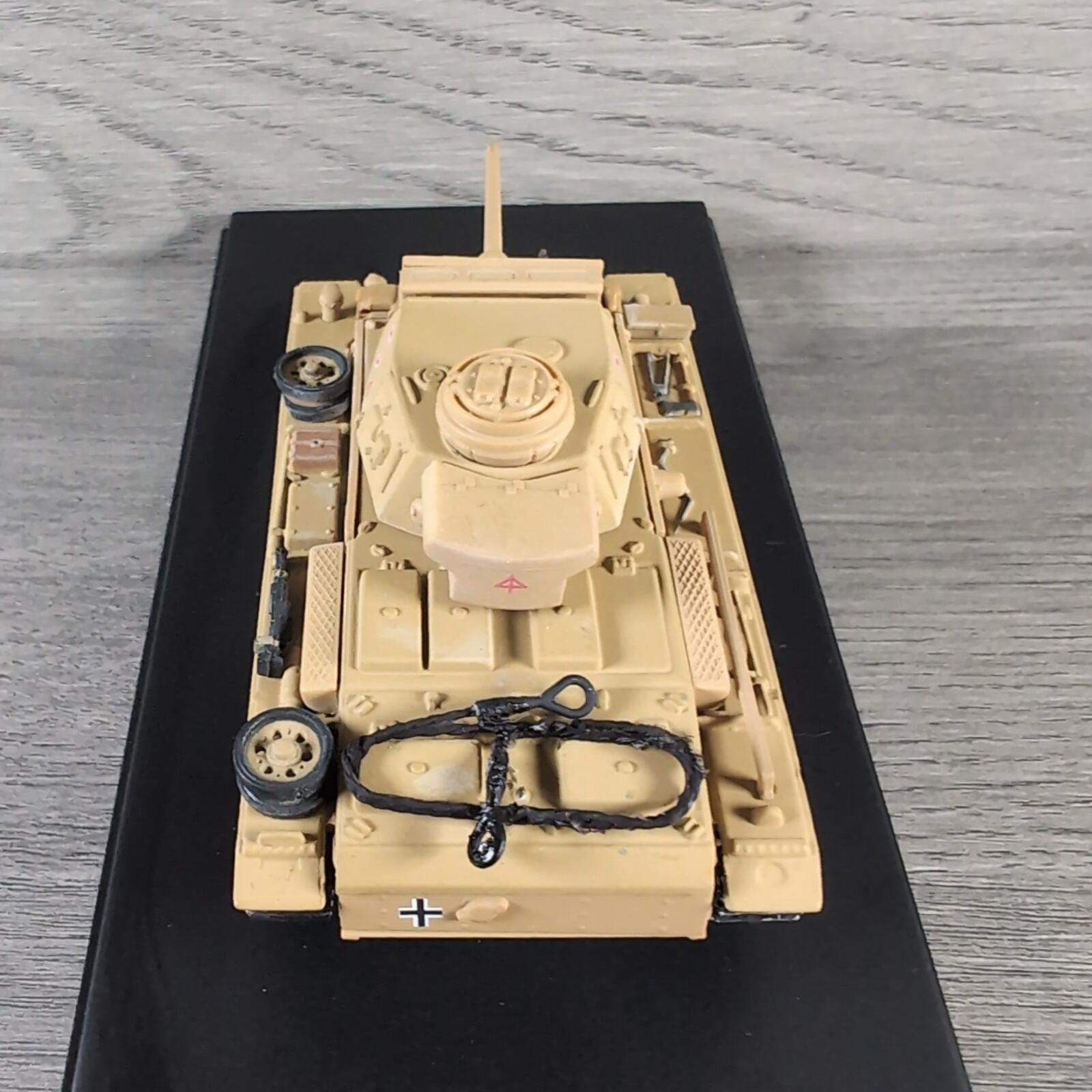 1:72nd Armor Panzer III Ausf L Diecast Model Tank 1/72 Scale Admiral Toys