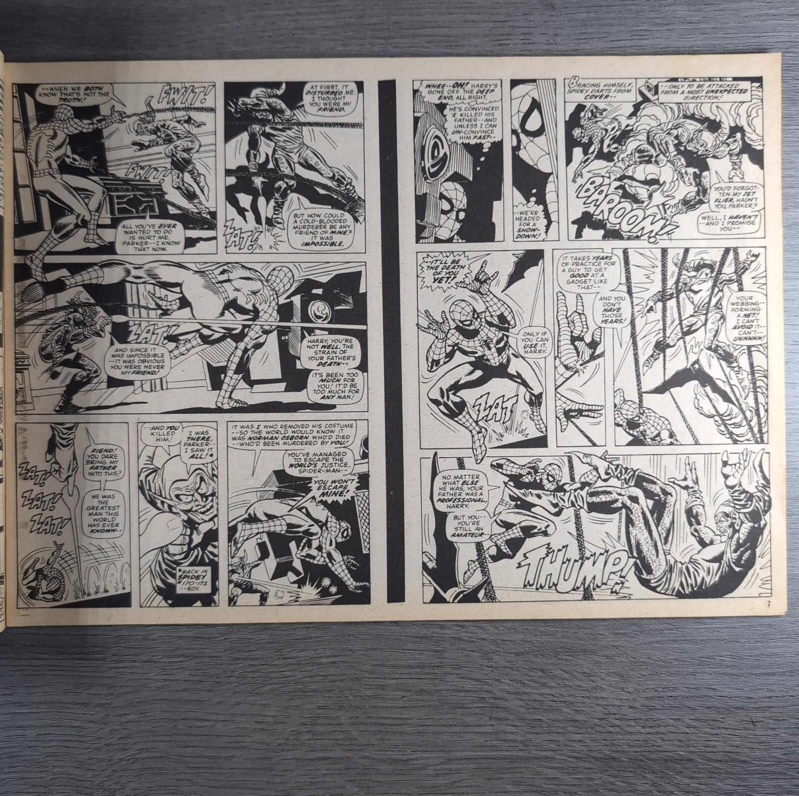 Super Spider-Man With The Super Heroes No. 186 Marvel Comics 1st September 1976