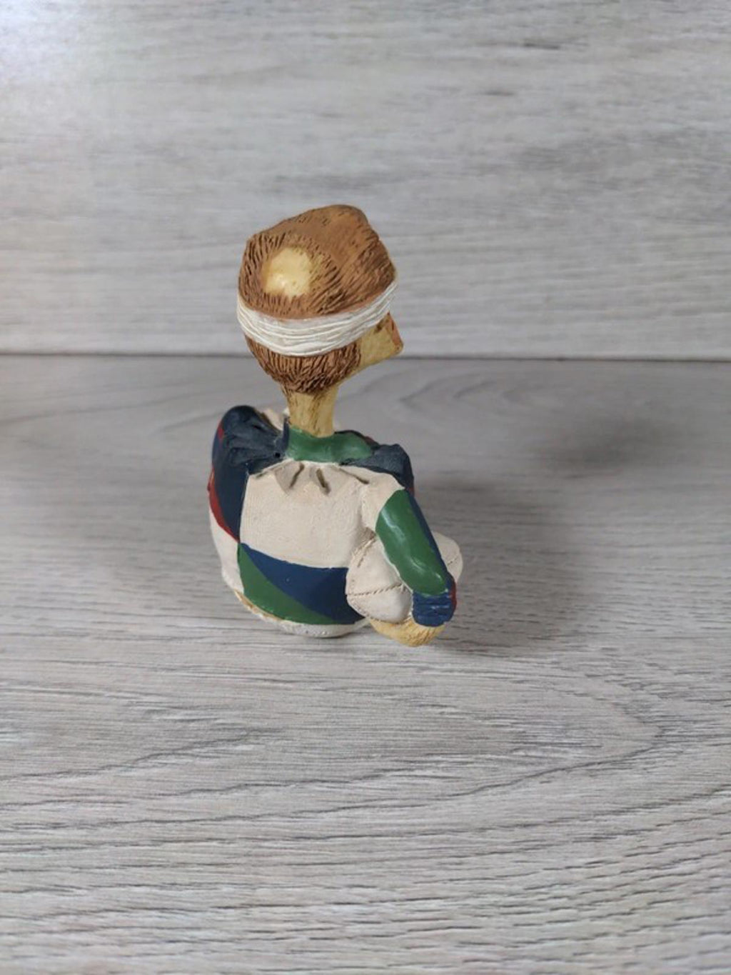 Eggbert Rugger Duck Collectable Figure By Malcom Bowmer