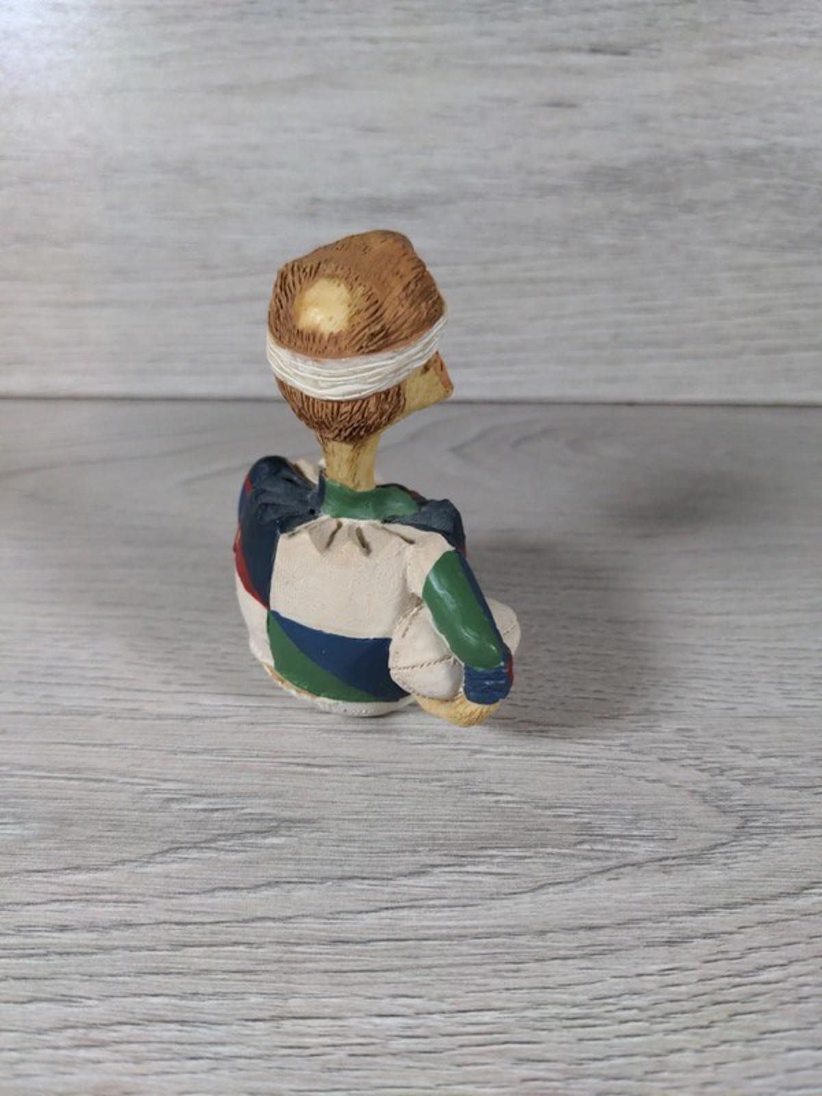 Eggbert Rugger Duck Collectable Figure By Malcom Bowmer