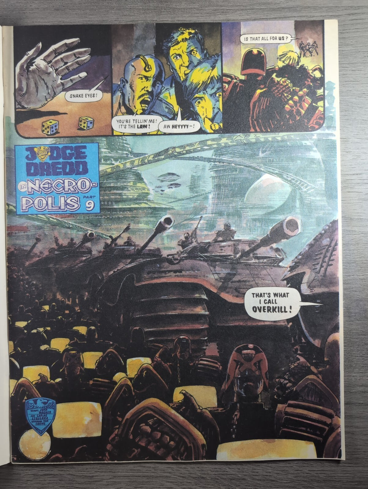 2000AD Prog 682 Featuring Judge Dredd Comic 9th June 1990 Vintage Retro Comic