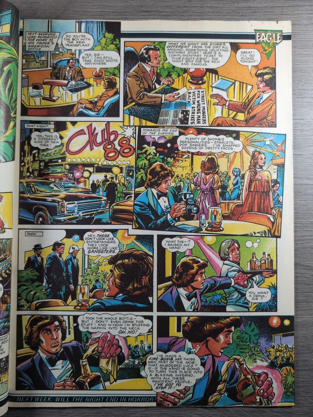 Eagle Comic 13th August 1983 Vintage Retro UK Comic