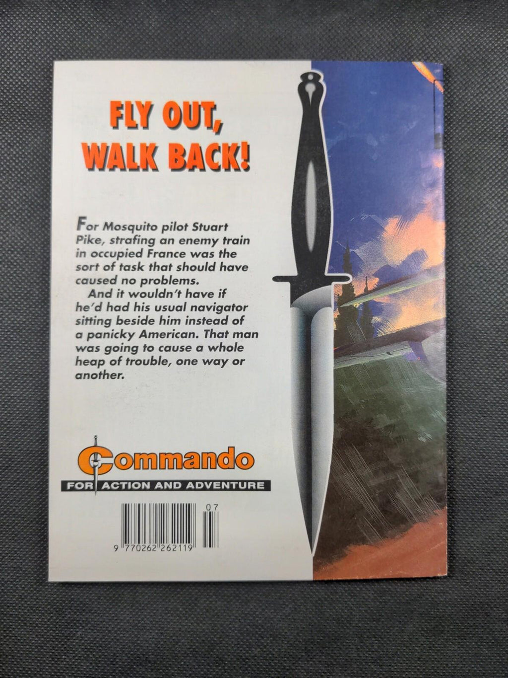 Commando Comic Issue Number 3612 Fly Out, Walk Back! - Retrorama UK